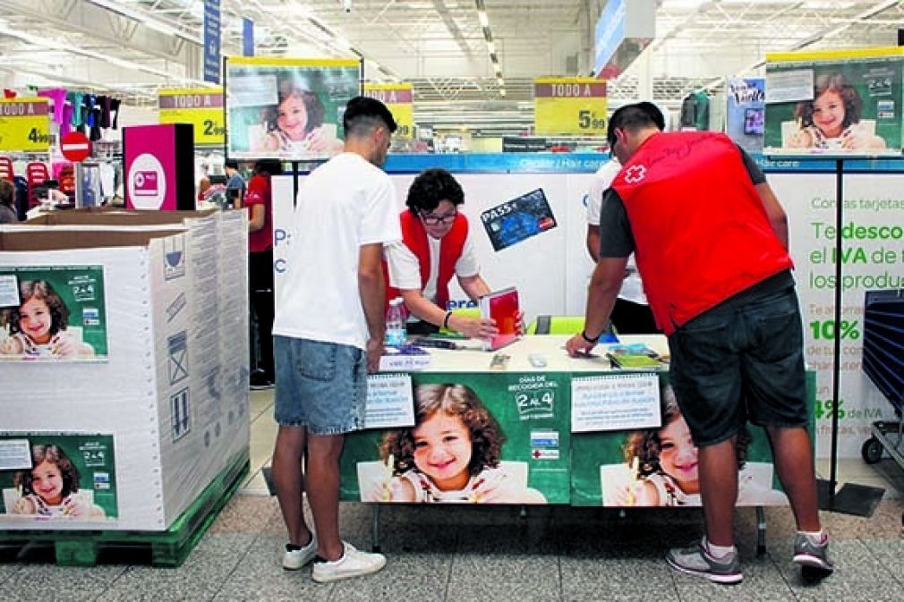Los beneficiarios de la campa&ntilde;a son ni&ntilde;os en riesgo de exclusi&oacute;n social. FOTO: P. Murillo.