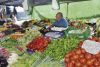 Puesto de alimentaci&oacute;n en un mercadillo.
