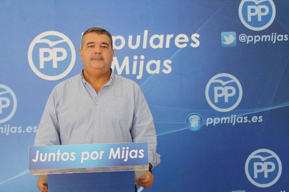 El portavoz adjunto del grupo popular en el Ayuntamiento de Mijas, Mario Bravo