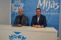 El alcalde de la ciudad, Juan Carlos Maldonado (C's) y el edil de Infraestructuras, Jos&eacute; Carlos Mart&iacute;n (C's).