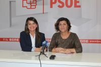De izquierda a derecha, las socialistas Tamara Vera y Fuensanta Lima, en una imagen de archivo.