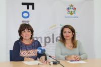 A la derecha, la concejala de Fomento, Laura Moreno (PSOE), ha informado hoy del nuevo curso ofertado por el departamento.