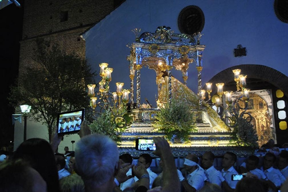 Procesi&oacute;n de la patrona de 2015.