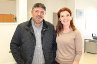 Carmona (C's), junto a Jer&oacute;nimo Angulo, presidente de la Asociaci&oacute;n de Discapacitados Muy Capaces