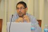 Mart&iacute;nez (CSSP) en la &uacute;ltima sesi&oacute;n plenaria en el Ayuntamiento de Mijas. 