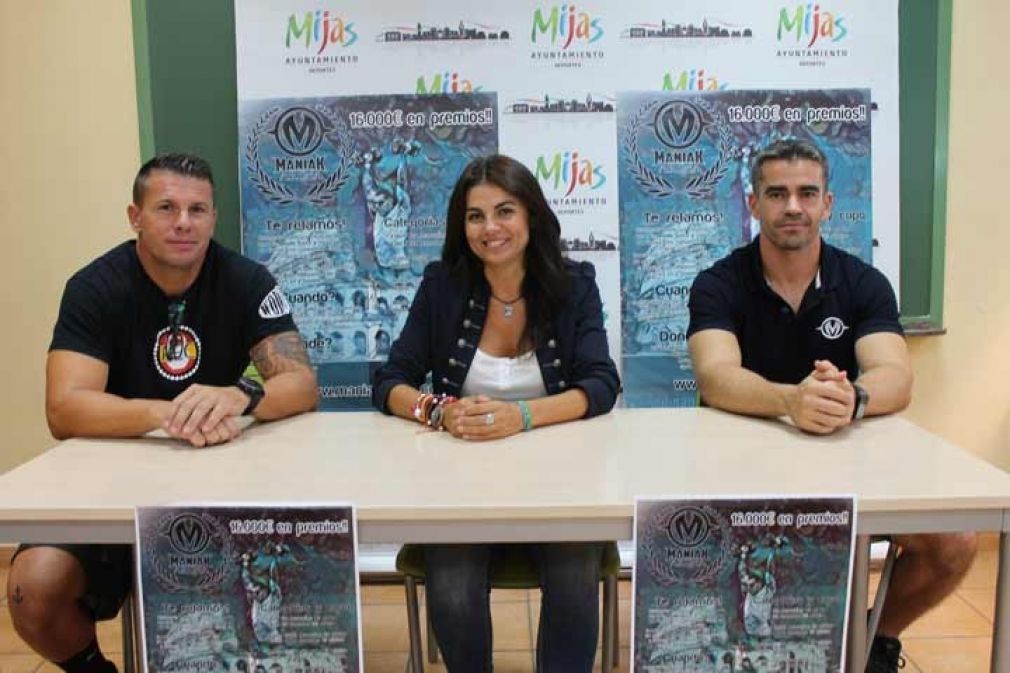 La presentaci&oacute;n del evento deportivo.