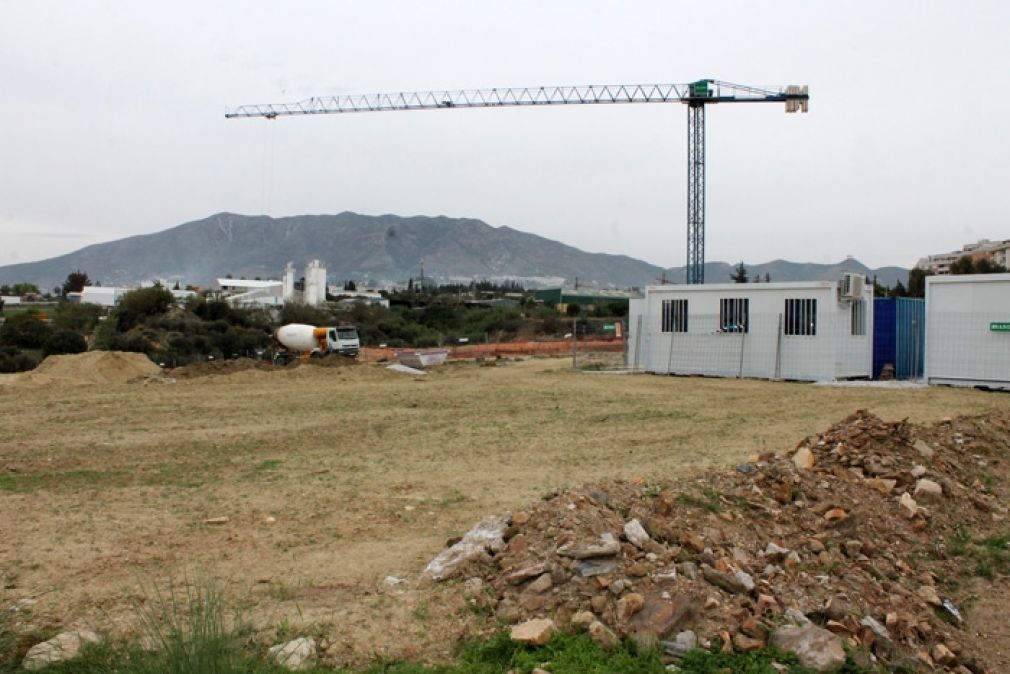 Los terrenos para el nuevo instituto se ubican junto a los del nuevo colegio Indira Gandhi.