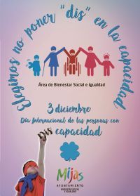 Mijas celebra el D&iacute;a de las Personas con Discapacidad con una gala este s&aacute;bado 3 de diciembre en el Teatro Las Lagunas