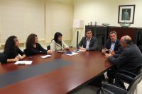 El alcalde de Mijas, Juan Carlos Maldonado (C's), y el parlamentario andaluz de Ciudadanos Carlos Hern&aacute;ndez White han visitado las instalaciones del Centro Andaluz de Formaci&oacute;n Integral de las Industrias del Ocio
