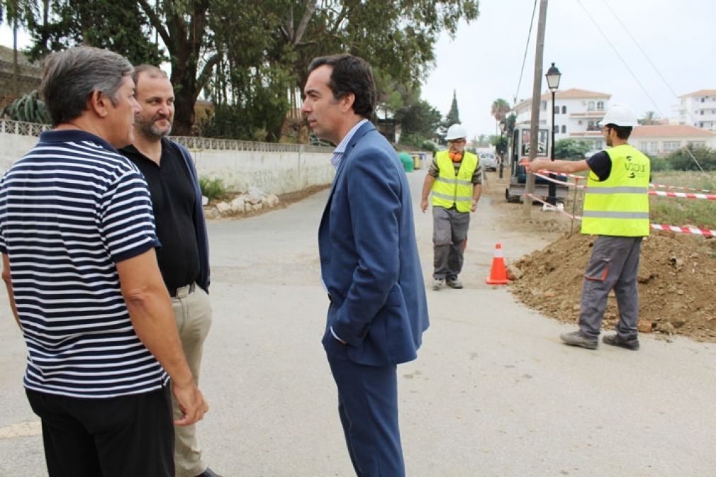El concejal de Urbanismo, Andr&eacute;s Ruiz ha visitado esta ma&ntilde;ana los trabajos.