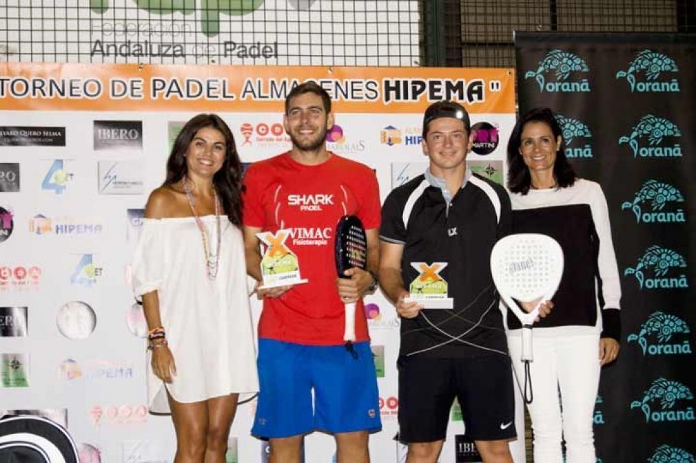 Ambiente por todo lo alto en el Campeonato de Andaluc&iacute;a de P&aacute;del y el X Torneo de Almacenes Hipema en el Cerrado del &Aacute;guila