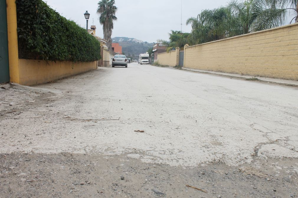 Calle Romera, en La Alberquilla.