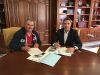 El alcalde de Mijas, Juan Carlos Maldonado (Cs), ha hecho entrega esta ma&ntilde;ana a la Sociedad de Cazadores del municipio de las llaves de la sede.