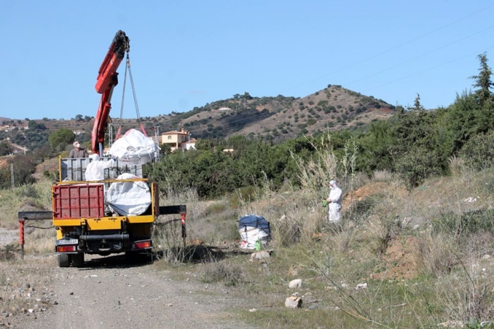 De la retirada se ha encargado una empresa especializada.