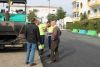 El concejal de Infraestructuras, Jos&eacute; Carlos Mart&iacute;n, visitando la zona.