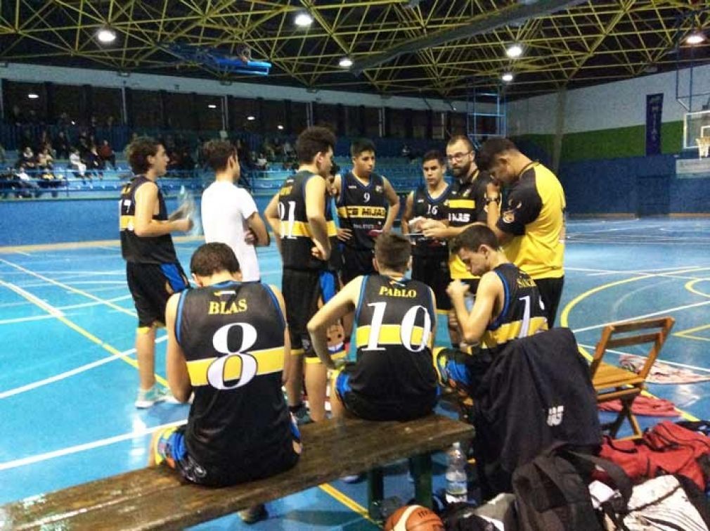 El Club Baloncesto Mijas cadete cae ante un experimentado El Palo