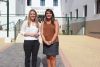 Silvia Cabrera (izqda.) y Tamara Vera.