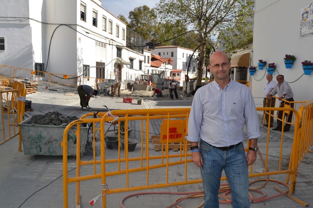 El concejal de Infraestructuras, Jos&eacute; Carlos Mart&iacute;n