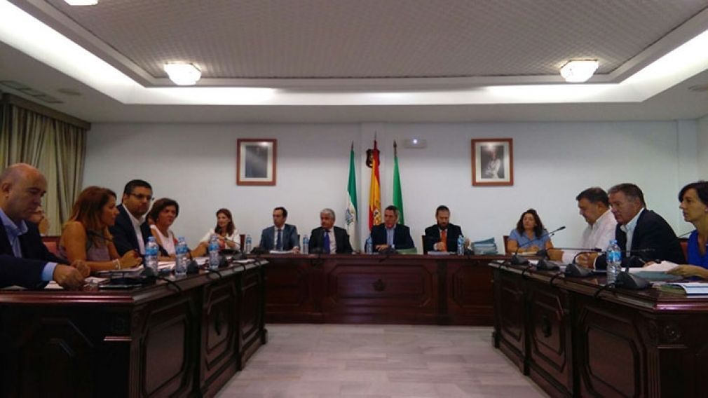 Uno de los momentos del pleno celebrado hoy. FOTO: Jacobo Perea