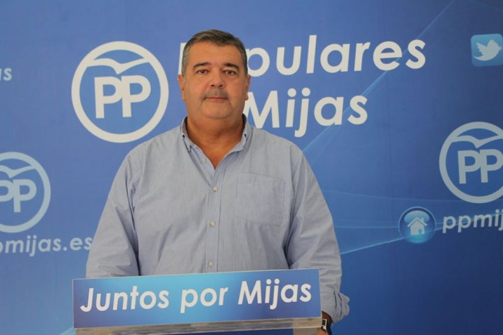El portavoz adjunto del grupo popular en el Ayuntamiento de Mijas.