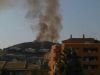 El incendio se origin&oacute; en la parte alta de Riviera del Sol. 