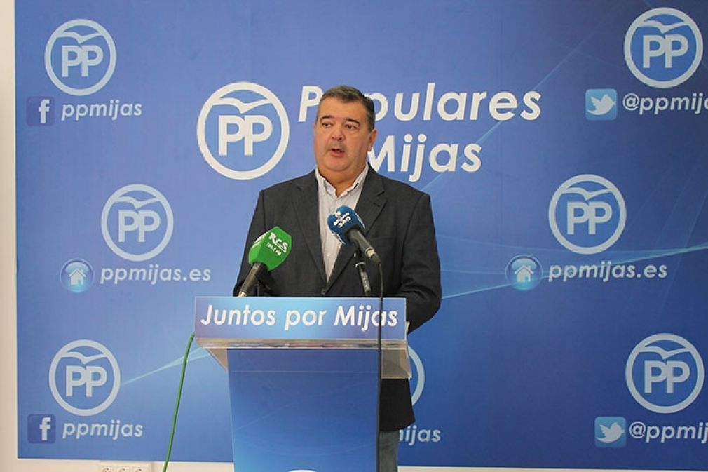 Mario Bravo, portavoz del Partido Popular de Mijas.