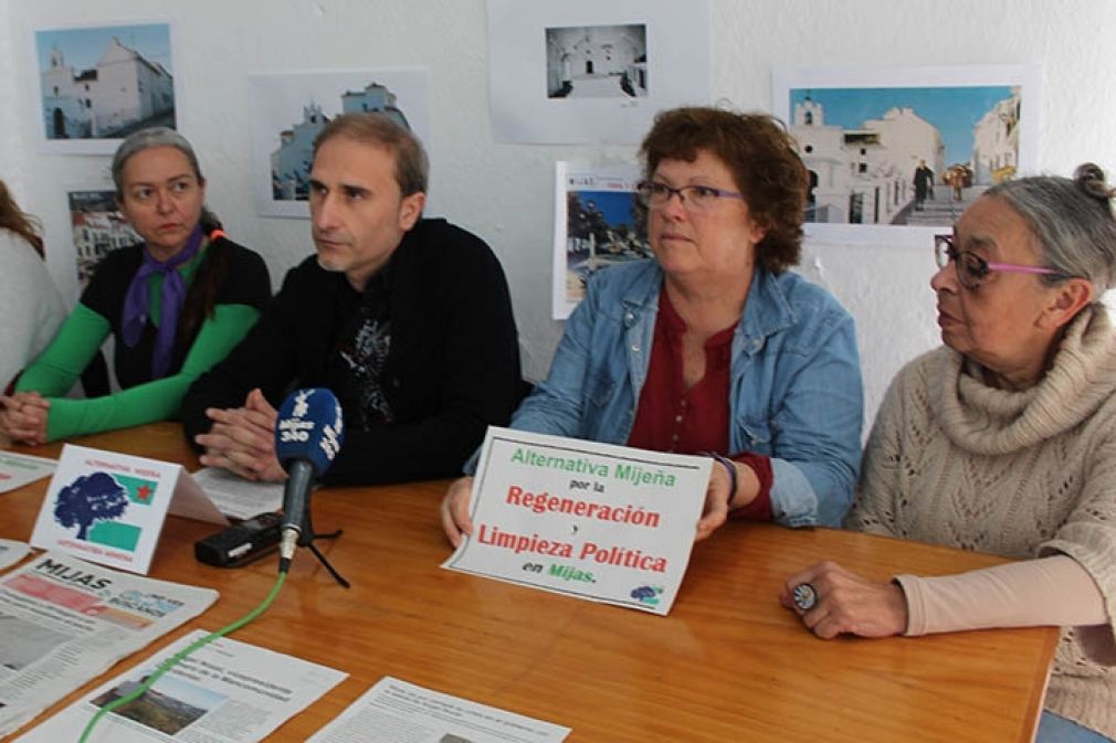 Miembros de Alternativa Mije&ntilde;a. 