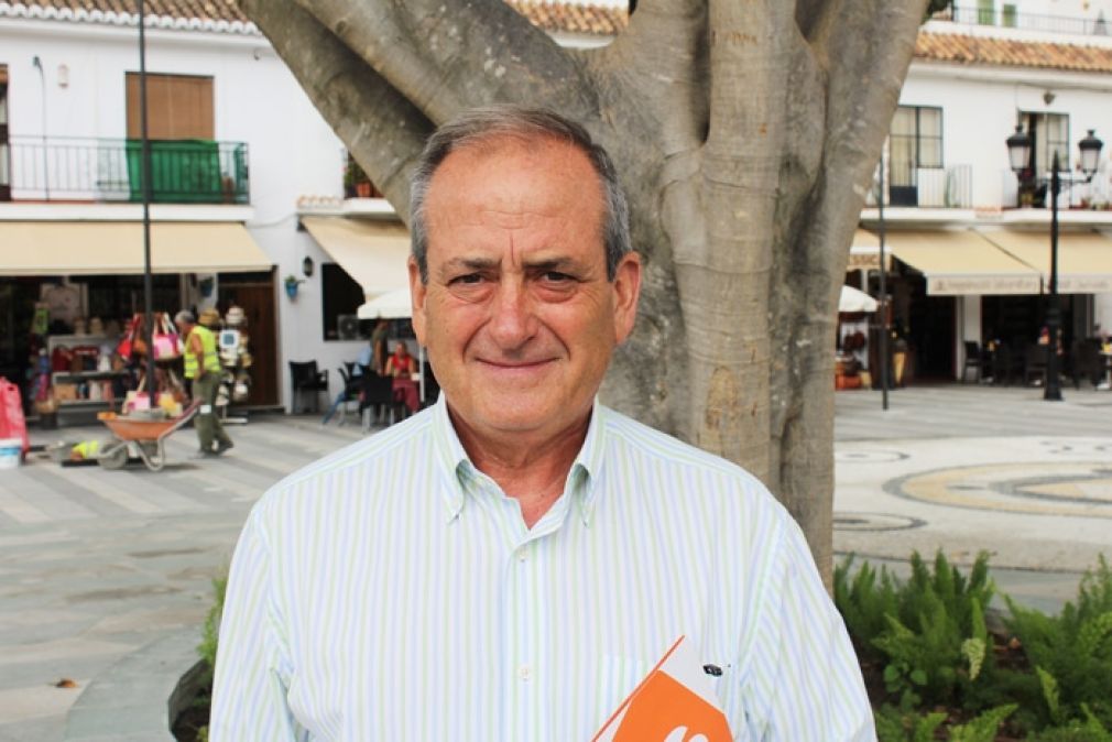 Antonio Su&aacute;rez, portavoz de Ciudadanos Mijas.