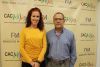 Laura Mayo, secretaria de Ateneo Mijas, y Francisco Fructuoso, responsable del CAC Mijas.