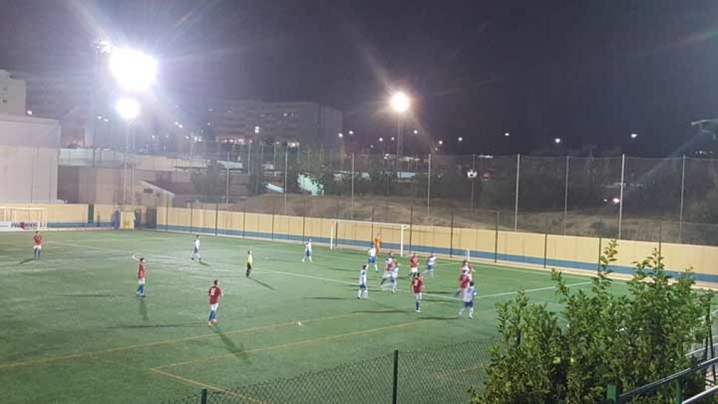 Momento del partido en la Ciudad Deportiva