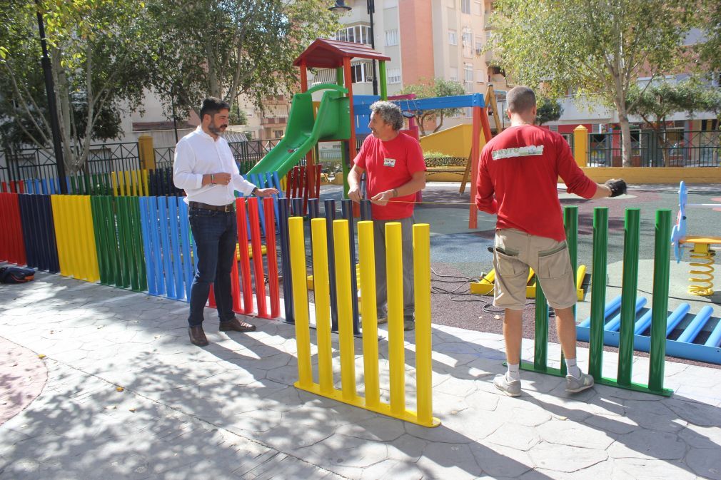 El concejal de Parques y Jardines, Roy P&eacute;rez, ha visitado esta ma&ntilde;ana el parque Mar&iacute;a Zambrano.