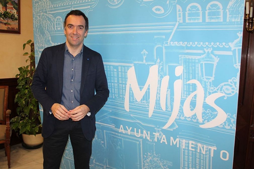 El concejal de Urbanismo del Ayuntamiento de Mijas, Andr&eacute;s Ruiz (C's).