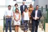 Los concejales del Grupo Municipal Socialista en la Tenencia de Las Lagunas. 